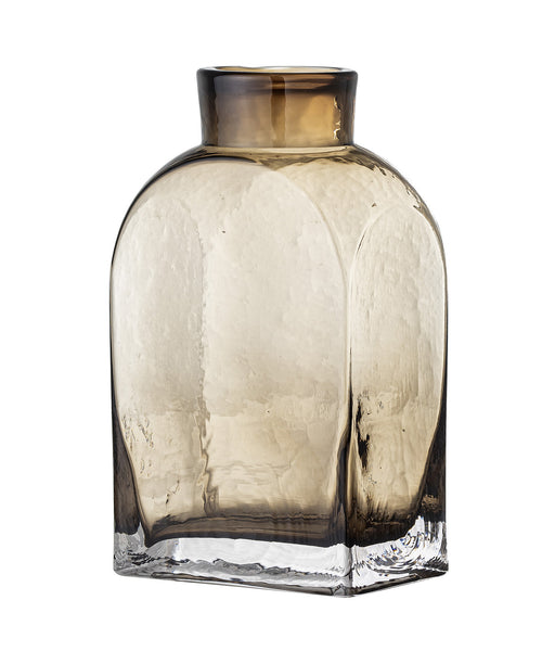 VASE EN VERRE MARRON S BLOOMINGVILLE