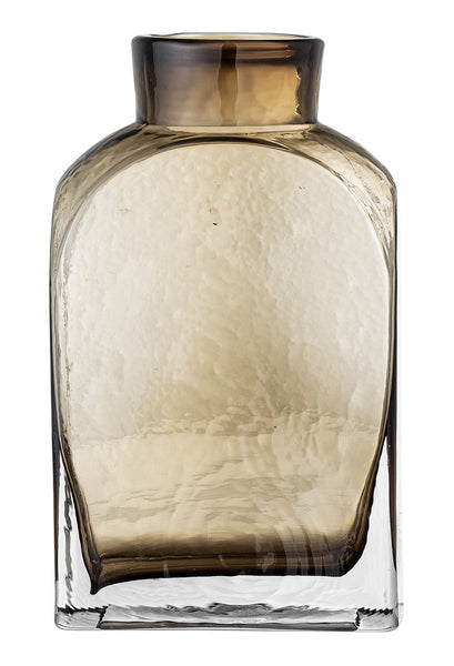 VASE EN VERRE MARRON S BLOOMINGVILLE