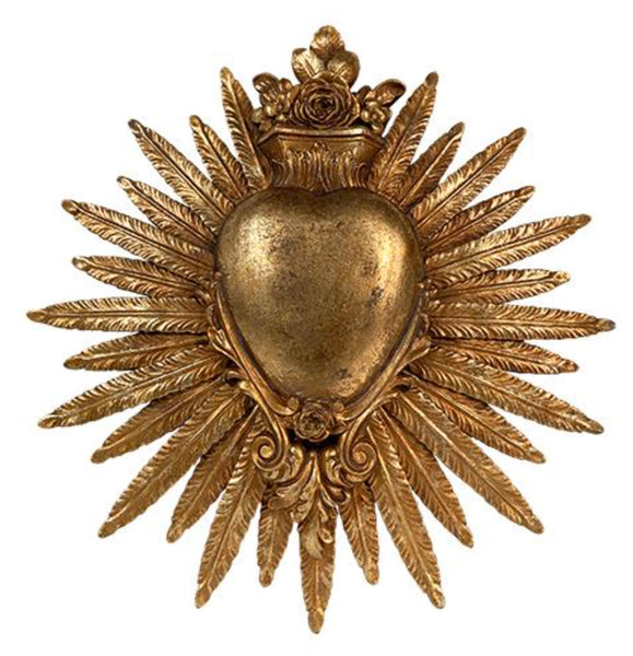 COEUR EX VOTO PLUMES EMDE