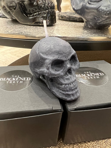 BOUGIE PETITE TETE DE MORT BLACK THE BLACKENED TEETH