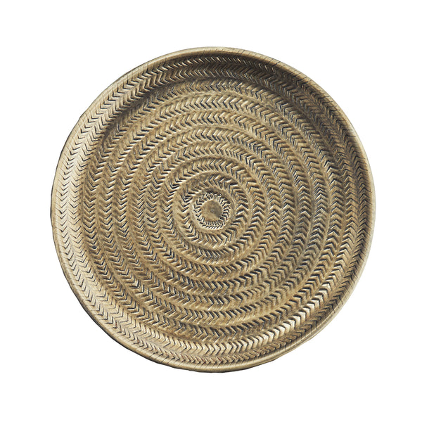 PLATEAU ROND ALUMINIUM S MADAM STOLTZ