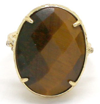 BAGUE MILA OEIL DE TIGRE