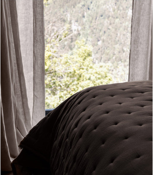 COUVRE LIT CELESTE NACRE VENT DU SUD