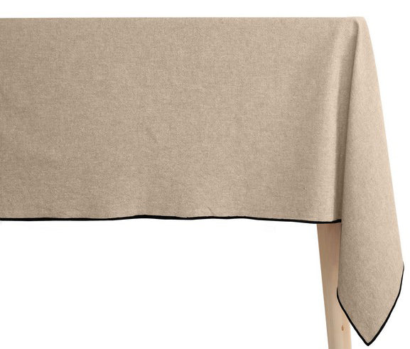 NAPPE EN COTON LAVE SABLE VENT DU SUD