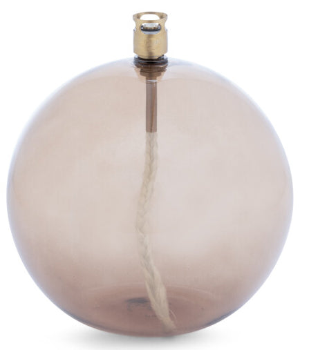 LAMPE A HUILE BOULE CHAMPAGNE L PERI LIVING