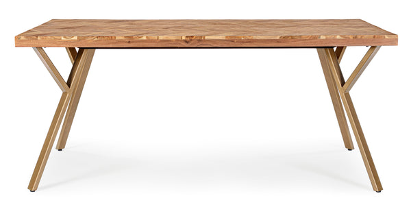GRANDE TABLE BOIS MARQUETE