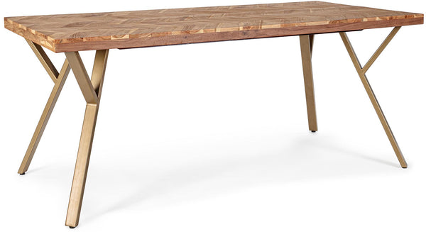 GRANDE TABLE BOIS MARQUETE