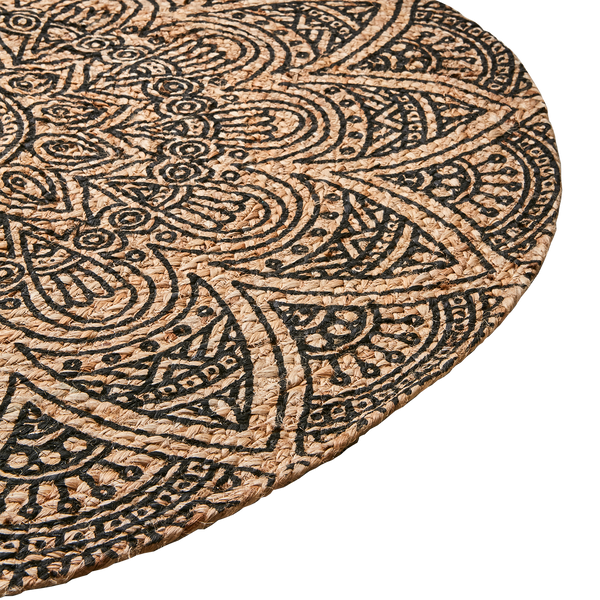 TAPIS IMPRIME NOIR AFFARI OF SWEDEN
