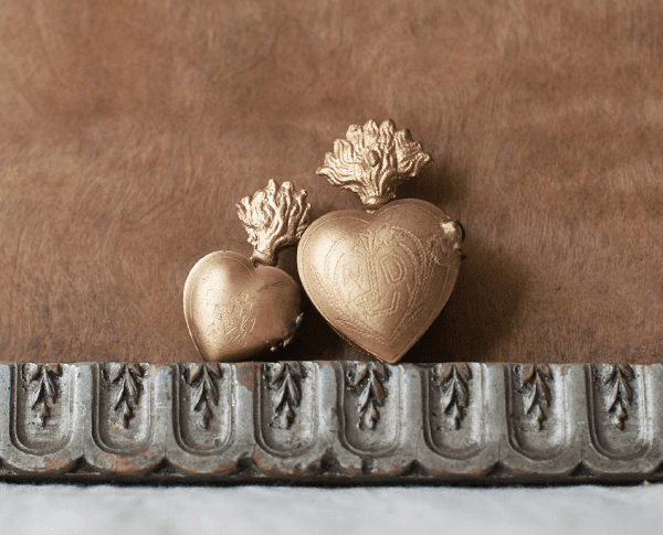 MINI BOITE COEUR EXVOTO S BONCOEURS