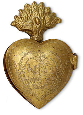 MINI BOITE COEUR EXVOTO M BONCOEURS