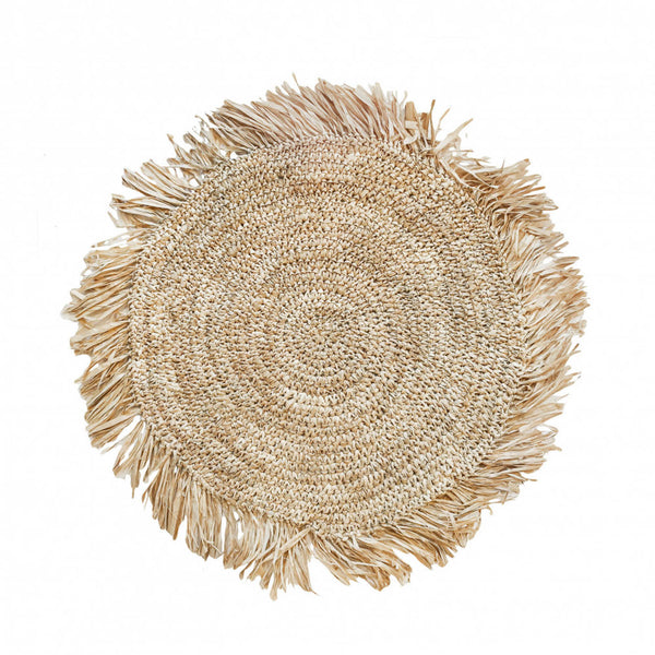 SET DE TABLE ROND JONC DE MER BAZAR BIZAR