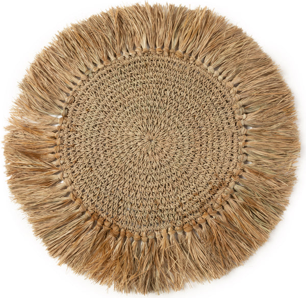 SET DE TABLE ROND EN CROCHET BAZAR BIZAR