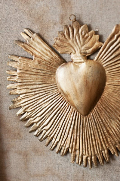 COEUR EX-VOTO RAYONS BONCOEURS