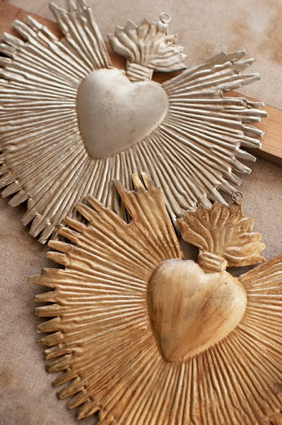 COEUR EX-VOTO RAYONS BONCOEURS