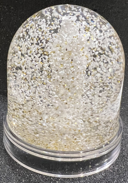 BOULE A NEIGE BONNE MERE BLANC J'AI VU LA VIERGE