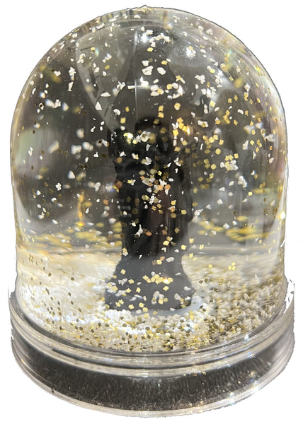 BOULE A NEIGE BONNE MERE NOIR J'AI VU LA VIERGE
