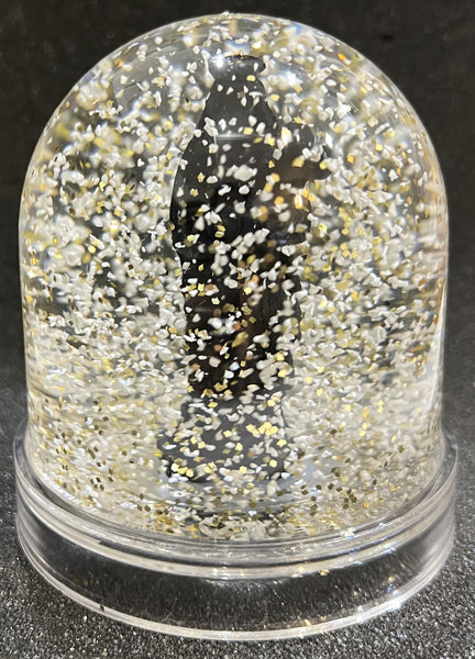 BOULE A NEIGE BONNE MERE NOIR J'AI VU LA VIERGE