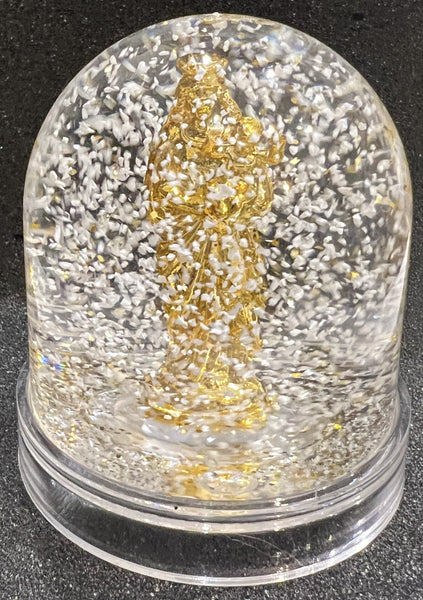 BOULE A NEIGE BONNE MERE OR J'AI VU LA VIERGE