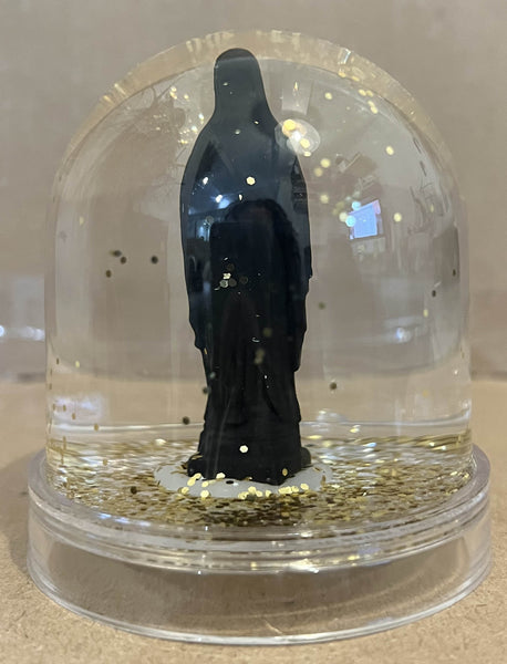 BOULE A NEIGE MARIE NOIR J'AI VU LA VIERGE