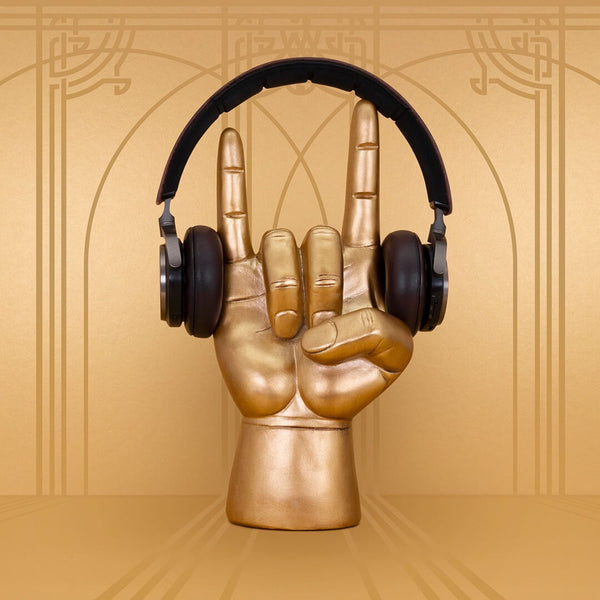 PORTE CASQUE ROCK ON