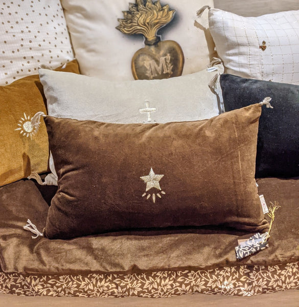 COUSSIN BRODE VELOURS LIN BONCOEURS