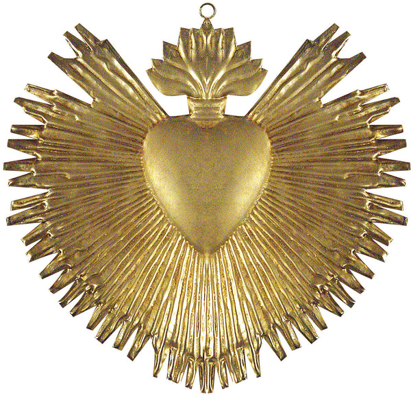 COEUR EX-VOTO RAYONS BONCOEURS