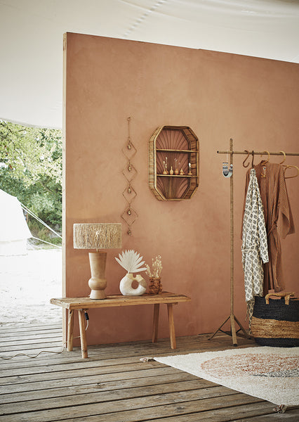 LAMPE TERRACOTTA JUTE MADAM STOLTZ