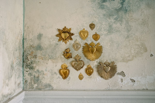 COEUR EX-VOTO RAYONS BONCOEURS
